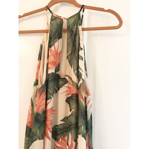 Show Me Your MuMu Palm Halter Dress - Picture 4 of 5